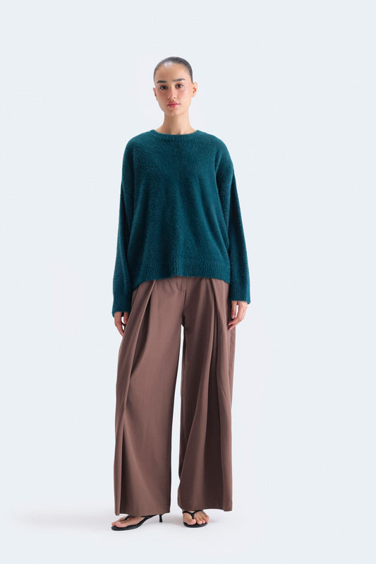 Soft Knit Crew Neck Sweater